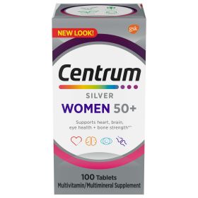 Centrum Silver Multivitamins for Women Over 50;  Multimineral Supplement;  100 Count